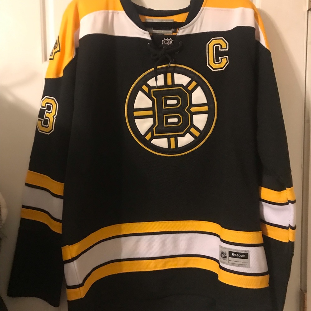 NHL Bruins Hockey Jersey, women’s small, Chara